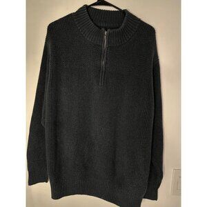 Men’s Redhead Quarter Zip Pullover Sweater 2XL Preppy Old Money Holiday